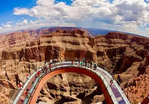 Grand Canyon West, Hoover Dam Stop and Optional Lunch and Skywalk