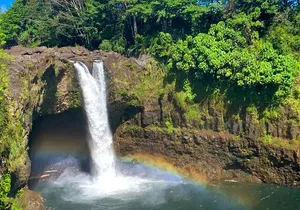 Private Tour: Experience Active Kilauea Volcano & Hilo Rainbow Falls