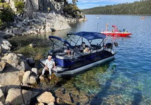 Lake Tahoe Luxury Pontoon Boat Rental Captain Cost Not Included