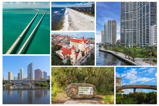 Ultimate Florida Self Guided Driving & Walking Audio Tour Bundle