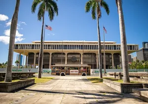 Waikiki Trolley Red Line Heroes & Legends Hop-on Hop-off Tour