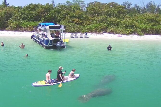 Private Siesta Funship Adventure/Dolphin Cruise Sandbar Stops