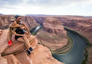 Antelope Canyon and Horseshoe Bend by Airplane from Las Vegas