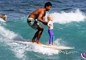 Surf Lessons on the North Shore Great for Families and all Ages