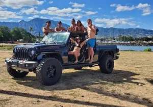 Northshore ocean adventure and circle islandJeep Tour- Guaranteed to see turtles