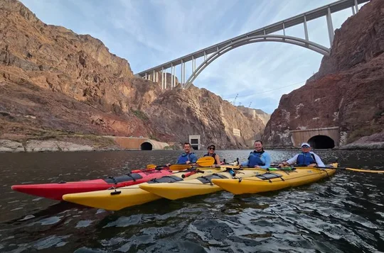 Hoover Dam & Black Canyon Full Day Kayak Tour with Hot Springs