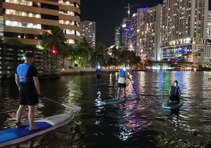 Miami City Lights Night SUP or Kayak