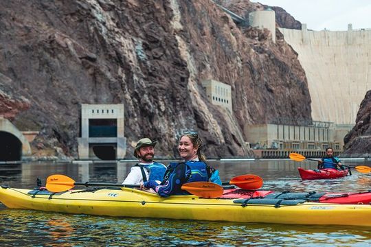 Hoover Dam & Hot Springs Kayak Tour with Lunch & Expert Guide