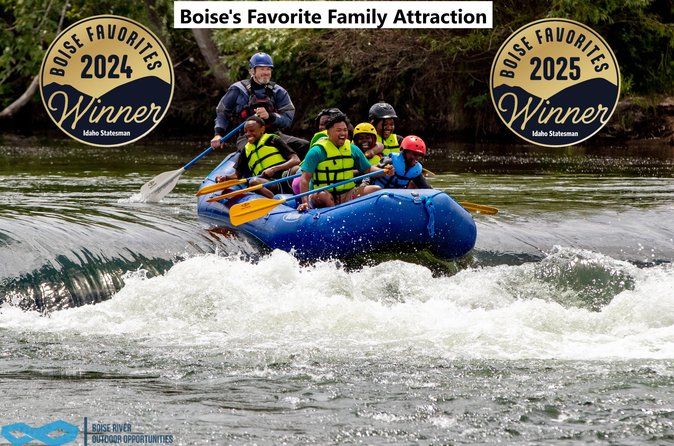 Boise River Guided Rafting, Swimming and Wildlife Tour