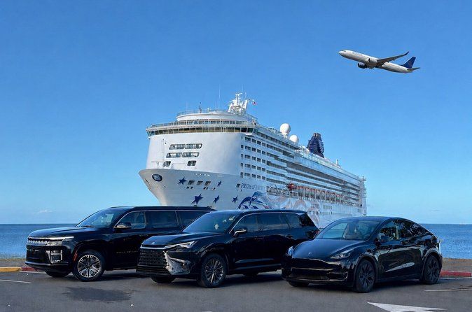 Honolulu Airport, Cruise Port and Hotel Private Transfer(up to 6)