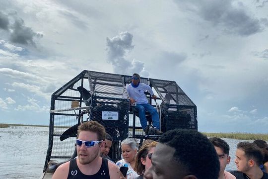 Everglades Airboat Adventure with Roundtrip Bayside Transfer