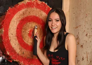 Axe Throwing Las Vegas Fremont Street