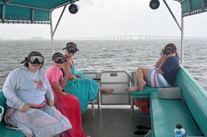 Pensacola Beach Dolphin Cruise + Beach Stop + Reef Snorkeling