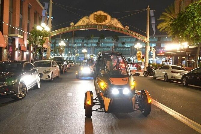Exclusive GoCar After Dark: Self-Guided Tour of Gaslamp and Balboa Park