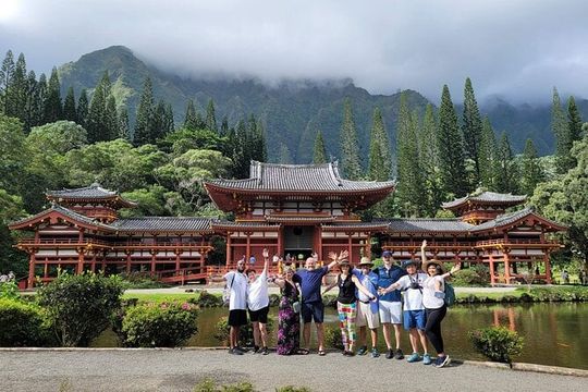 Next Level Oahu Circle Island Tour Snorkel w/Turtles and Byodo-In