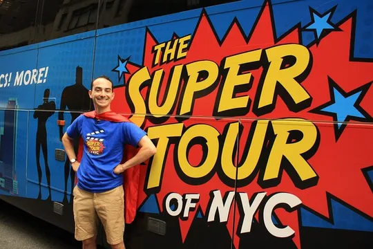 2.5-Hour Private Super Tour of NYC: Heroes! Comics! More!