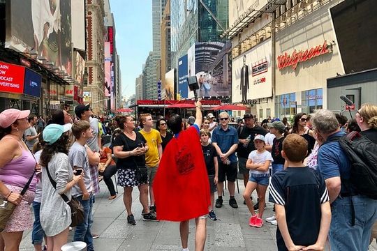 2.5 Hour Private Super Tour of NYC: Heroes! Comics! More!