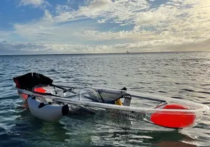 Clear Bottom Glassy Kayak Rental | MAUI | Safe and Stable Kayaks