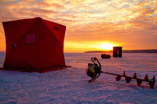 Alaska Guided Luxury Ice Fishing Tour (Small Group)