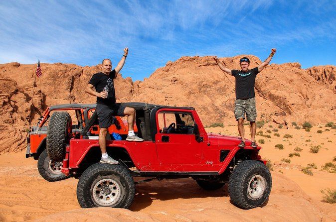 Valley of Fire Self-Drive Off-Road Jeep Tour with Lunch