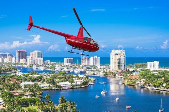 1 Hour Luxury Miami Private Helicopter Tour