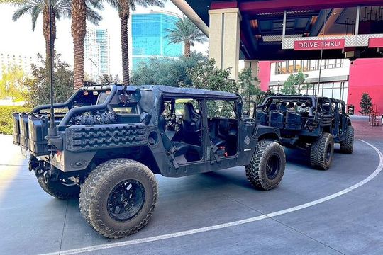 Las Vegas Strip Adventure: Sightseeing Tour in a Military Hummer