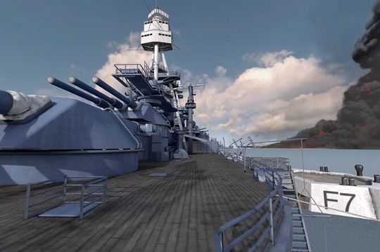 Walk The Deck of The USS Arizona Virtual Reality Experience