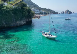 Full-Day Private Sailing Cruise Puerto Vallarta with Snorkeling