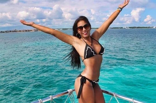 Discovering Isla Mujeres on a Double Decker Catamaran