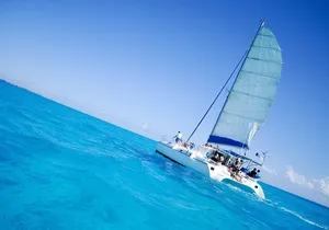 Half Day Sailing Private Catamaran to Isla Mujeres