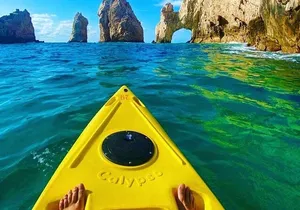Private Los Cabos Arch and Playa del Amor Tour by Glass Bottom Kayak