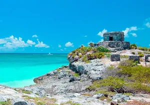 Amazing Tour 4x1 to Coba, Tulum, Cenote & Playa del Carmen. Lunch included