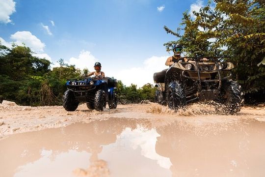 ATV, Ziplining & Cenote Tour, Transportation & Tequila Tasting
