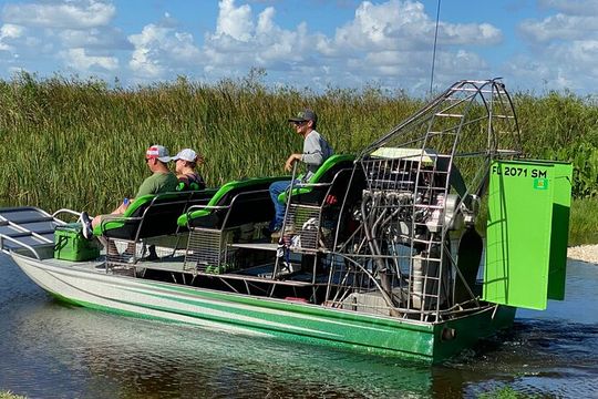 Miami: 60 Minute Private Everglades Airboat Ride