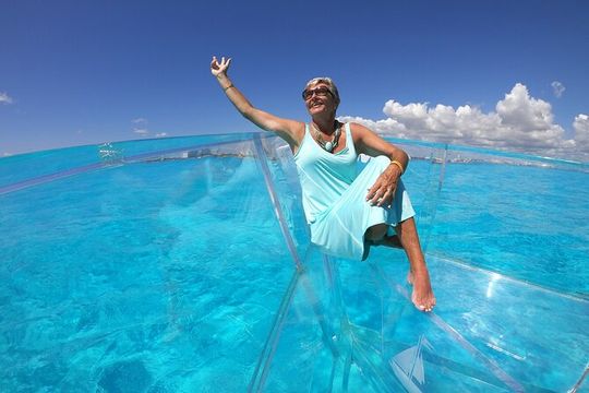 Clearboat: Glass-bottom boat ride to the Caribean Sea