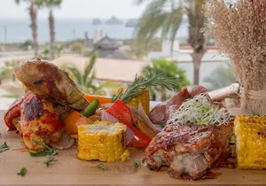 Parrillada dinner with a Private Chef in your villa/condo in Cabo or San Jose