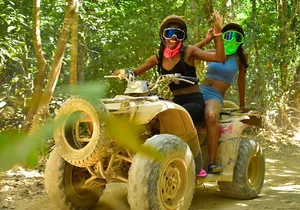 Atv Cancun (cenote, Ziplines, Lunch And Transfer Included)