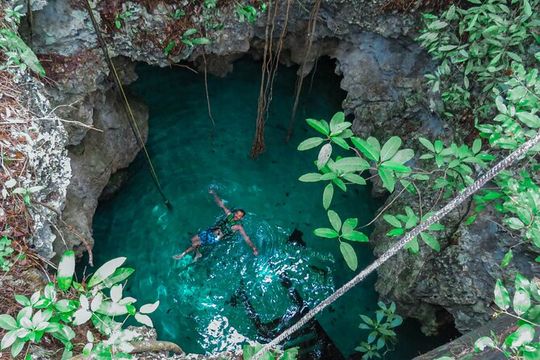 Small-Group 3 Cenotes Adventure Tour