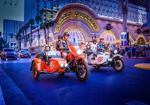 Private 1-Hour Las Vegas Strip Tour by Vintage Sidecar