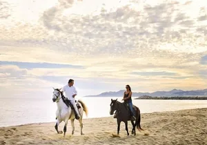 Horseback Riding on The Beach and Through The Desert!