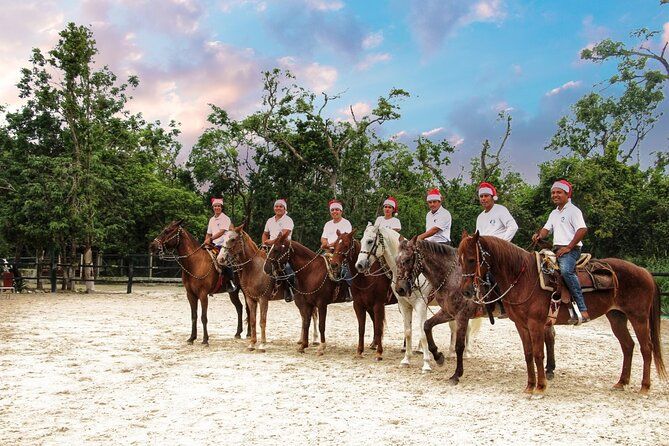 Horseback Riding and Cenote Swim from Cancun or Playa del Carmen