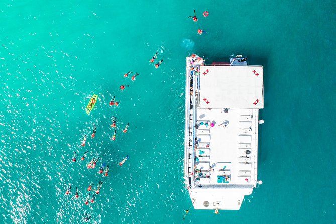 Cabo Catamaran Snorkel Cruise with Tequila Tasting & Shopping