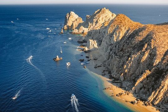 Cabo San Lucas Sunset Cruise with Open Bar and Snacks