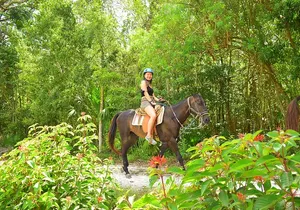 Horseback Riding plus ATV, Cenote, Ziplines, and Lunch
