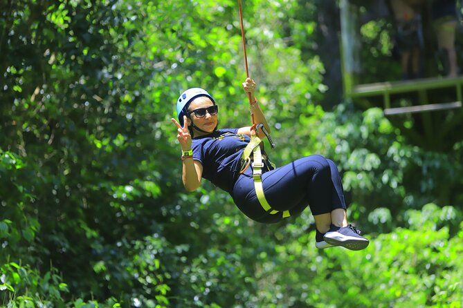 Top Ziplines in Mexico with Cenote, Bungee, snack & transport