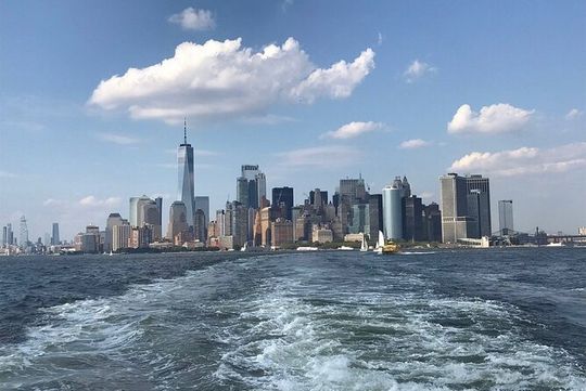 New York City bus and boat tour