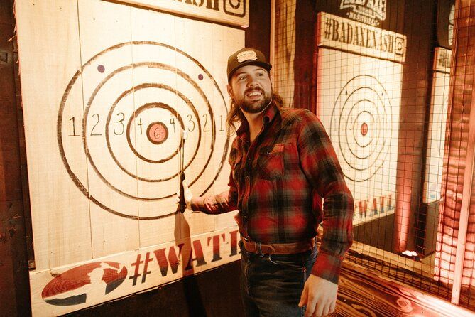 Axe Throwing Experience with Private Lane and Coach