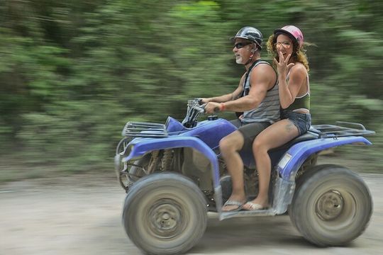 Adventure in ATV, Cenote swimming, snack & transportation