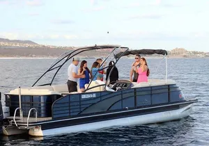 Private Luxury Pontoon Boat, Snorkel, Arch, Sunset & byond