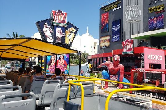 Cancun Guided Bus City Tour with visit to mayan ruins